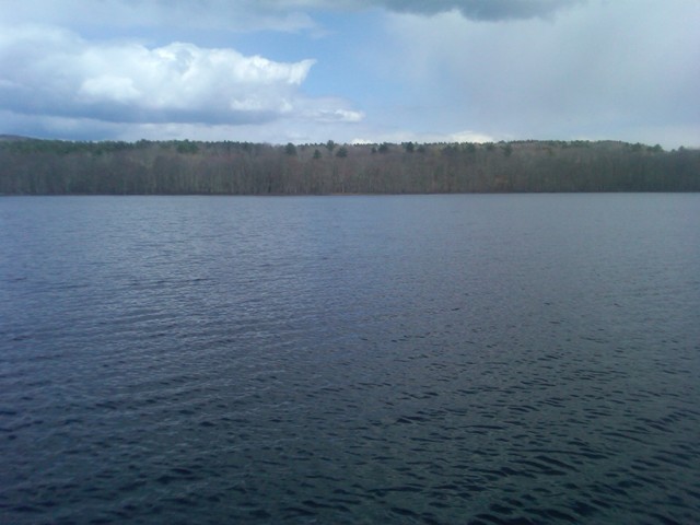 The view to the northeast from RoundPond